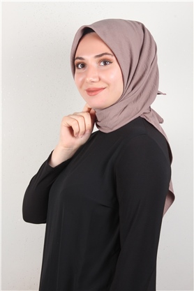Alessa Pamuk Eşarp 2743-2 Koyu Pudra