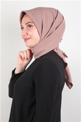 Alessa Pamuk Eşarp 2743-21 Koyu Pudra