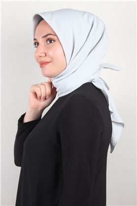 Alessa Pamuk Eşarp 2743-28 Açık Gri