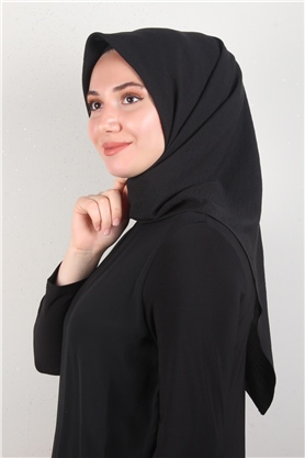 Alessa Pamuk Eşarp 2743-3 Siyah