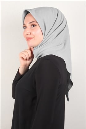 Alessa Pamuk Eşarp 2743-9 Kül