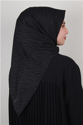 Alya Fresh Eşarp 5253-1 Siyah