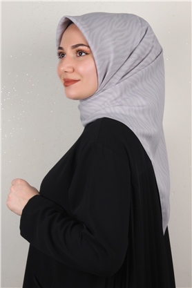 Alya Fresh Eşarp 5253-12 Buz Mavisi
