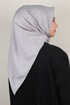 Alya Fresh Eşarp 5253-12 Buz Mavisi