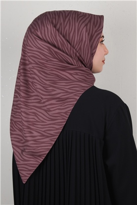 Alya Fresh Eşarp 5253-2 İncir Moru