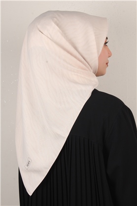 Alya Fresh Eşarp 5253-6 Açık Bej