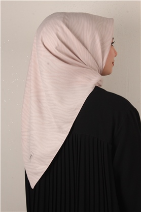 Alya Fresh Eşarp 5253-9 Toz Pembe