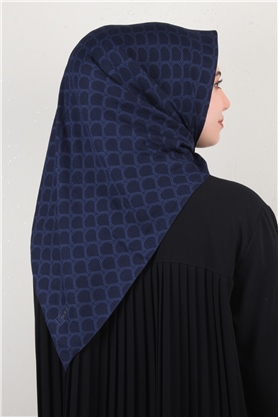Alya Fresh Eşarp 5353-10 Lacivert
