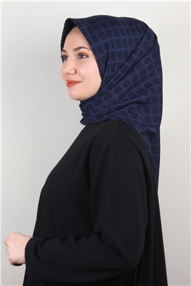 Alya Fresh Eşarp 5353-10 Lacivert