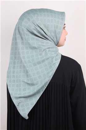 Alya Fresh Eşarp 5353-17 Mint Yeşili