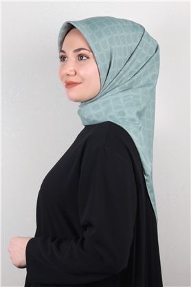Alya Fresh Eşarp 5353-17 Mint Yeşili