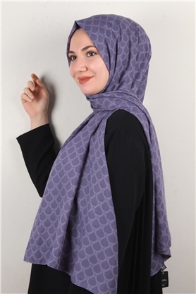 Alya Fresh Şal 2535-8 Leylak