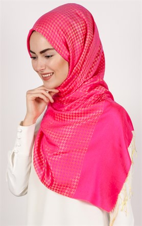 Armanda %18 İpek Şal 5473-33