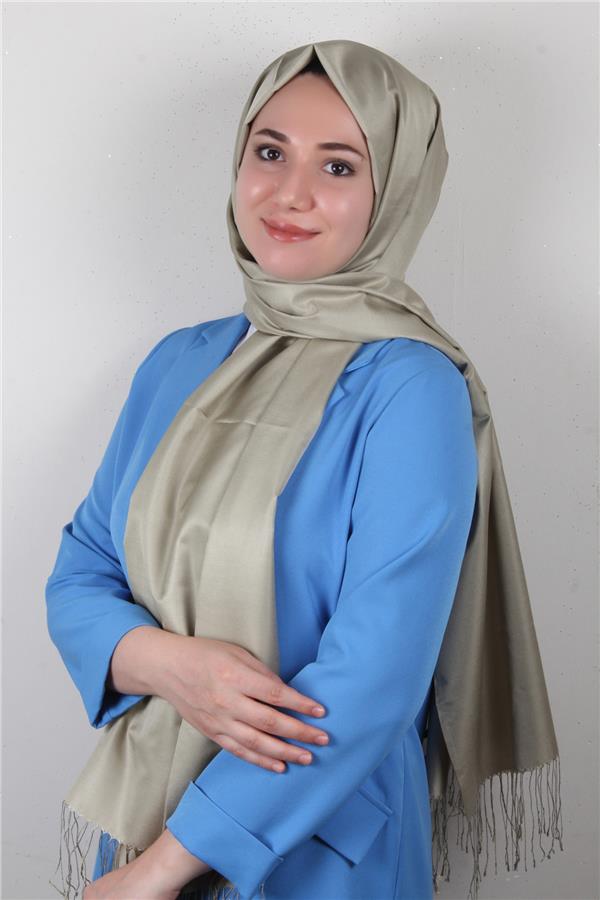 Armanda İpek Şal 1021-82 Çağla Yeşili