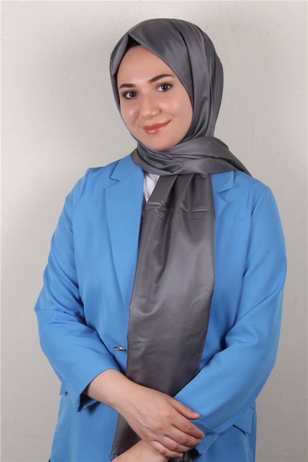 Armanda İpek Şal 1021-83 Füme