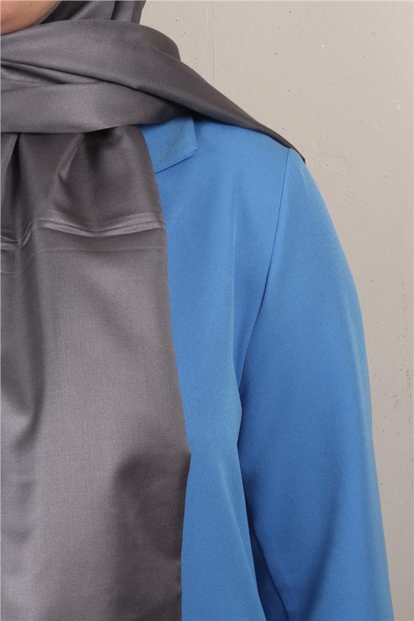 Armanda İpek Şal 1021-83 Füme