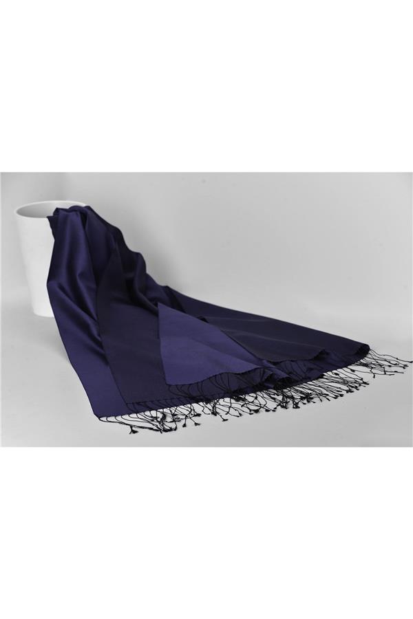 Armanda İpek Şal 3011-3 LACİVERT