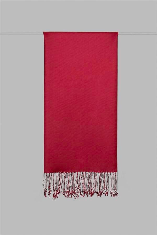 Armanda İpek Şal 3011-50 KIRMIZI