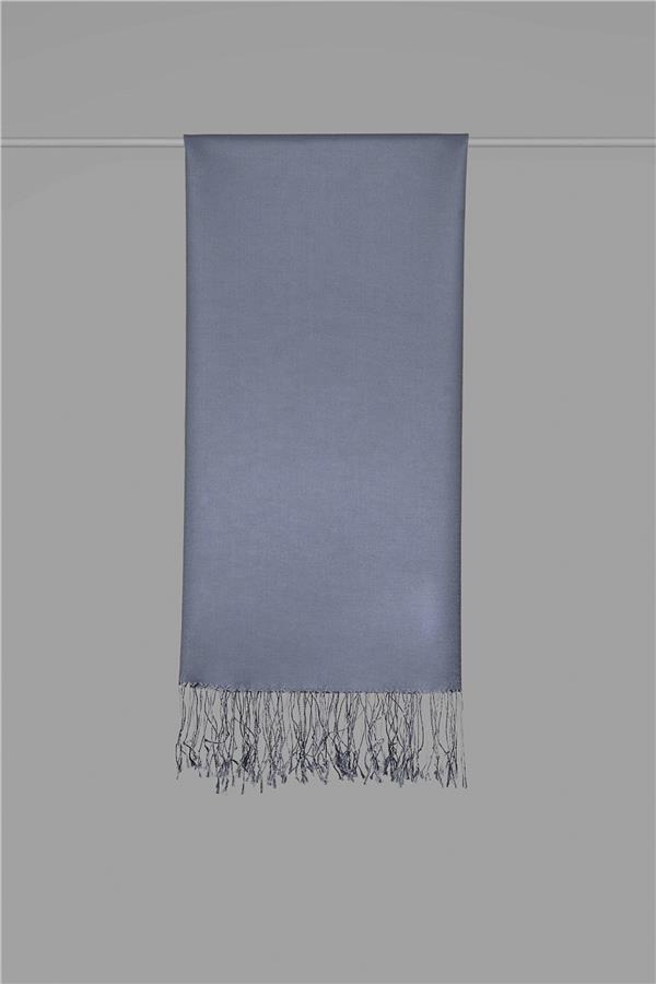 Armanda İpek Şal 3011-520 İNDİGO