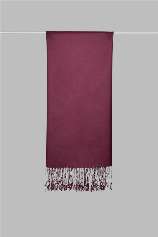 Armanda İpek Şal 3011-58 Bordo 
