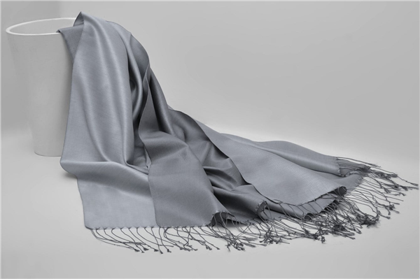 Armanda İpek Şal 3011-63 Füme-Gri 