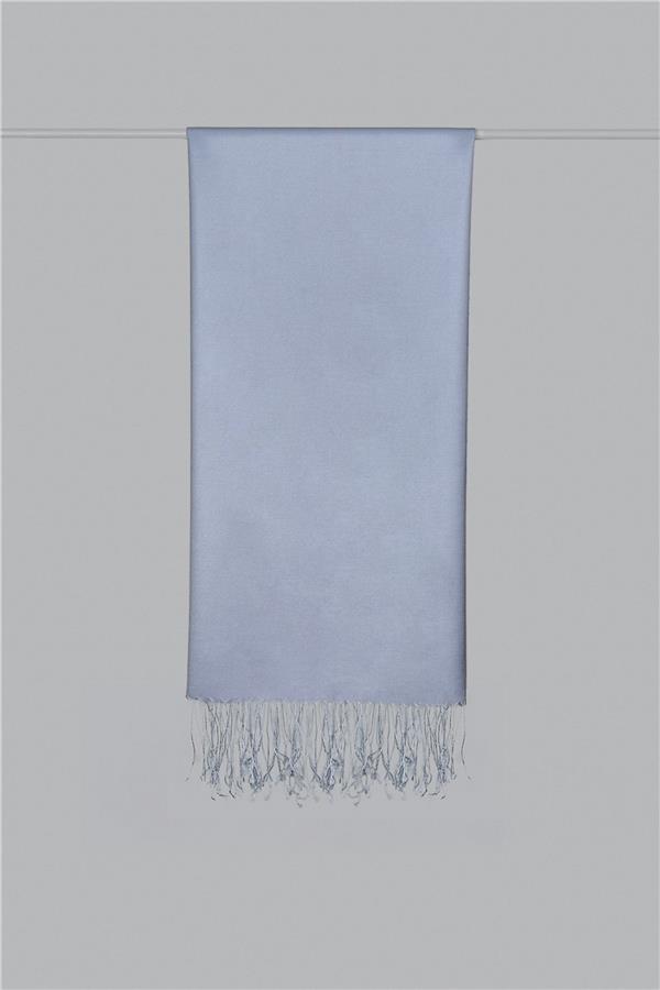 Armanda İpek Şal 3011-668 BEBE MAVİSİ