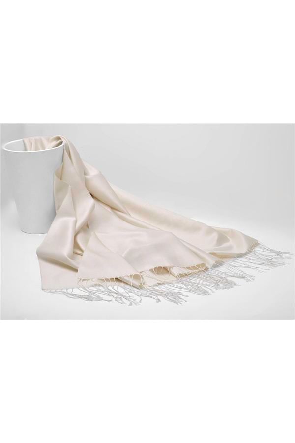 Armanda İpek Şal 3011-69 KREM