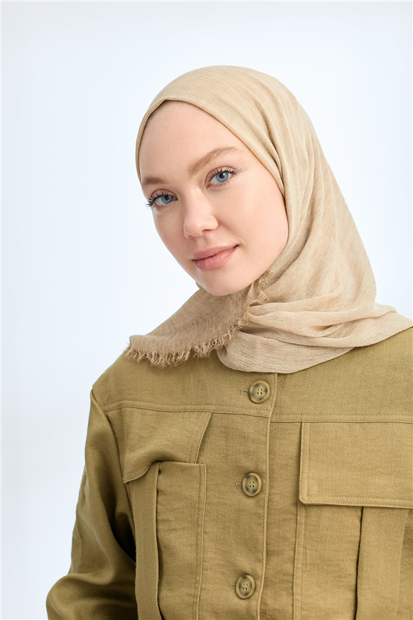 Armanda Soft Viscon Şal 3601-30 Bej 