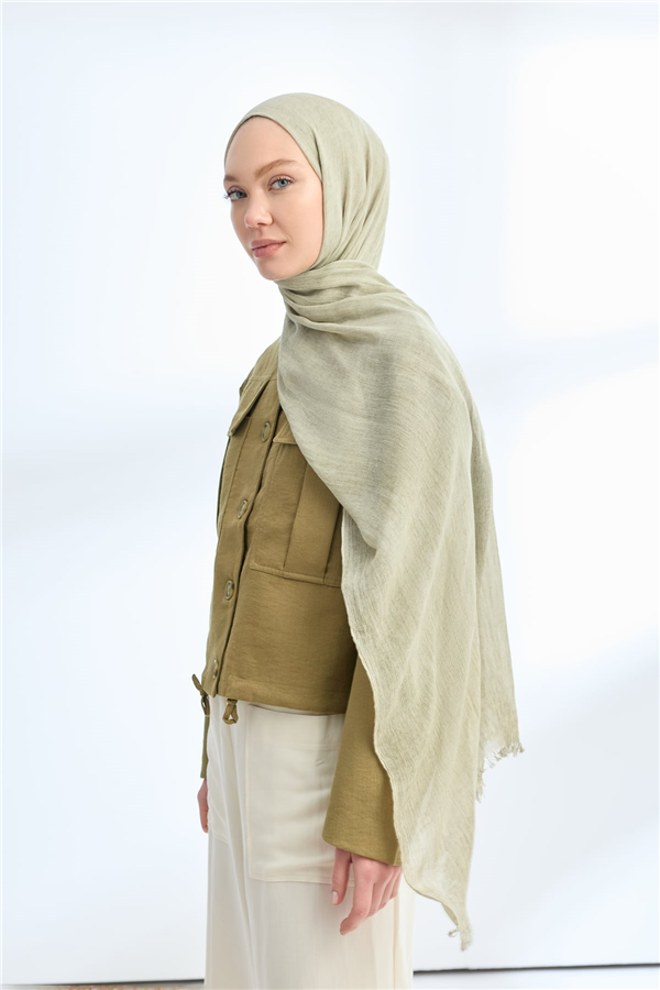 Armanda Soft Viscon Şal 3601-975 Soft Yeşil