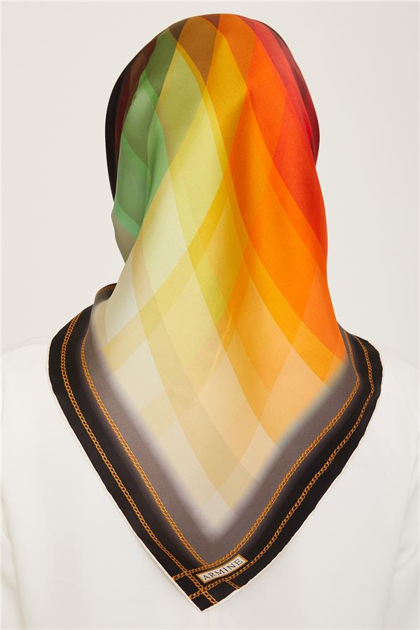 Armine Nostalji İpek Eşarp 9112-20