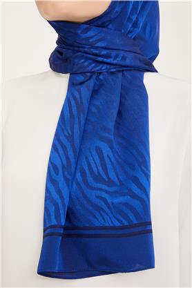 Armine Jakarlı Diamond Şal Zebra 3094-11 Saks