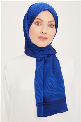 Armine Jakarlı Diamond Şal Zebra 3094-11 Saks