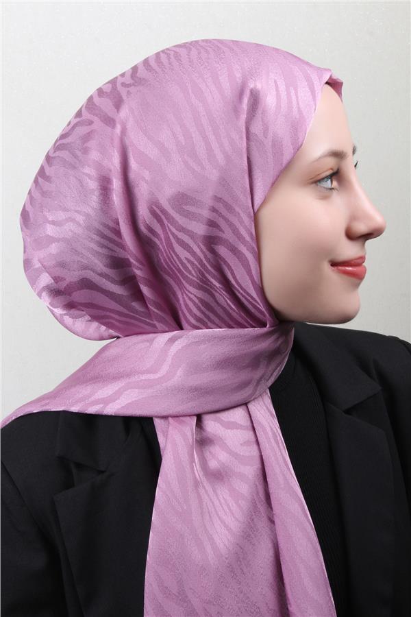 Armine Jakarlı Diamond Şal Zebra 3094-20 Sümbül