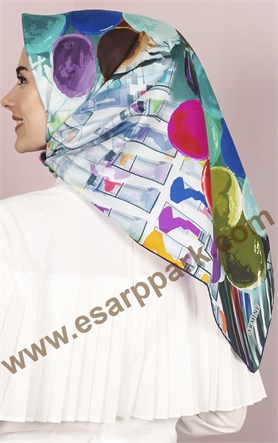 Armine Eşarp 2016 Yaz Sezonu 7474-31