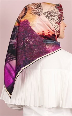 Armine Eşarp 2016 Yaz Sezonu 7441-02