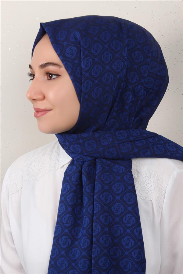Armine Fresh Şal 3109-3 Gece Mavisi