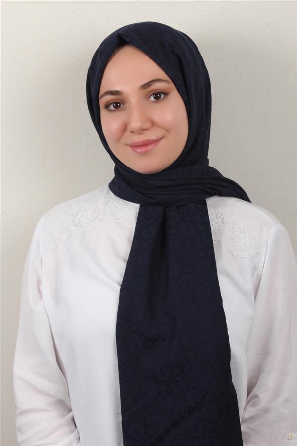 Armine Fresh Şal 3109-4 Lacivert