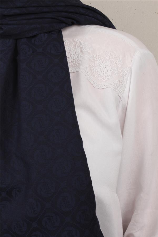 Armine Fresh Şal 3109-4 Lacivert