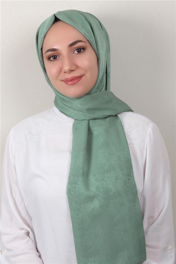 Armine Jakar Capri Şal 3108-2 Mint Yeşili