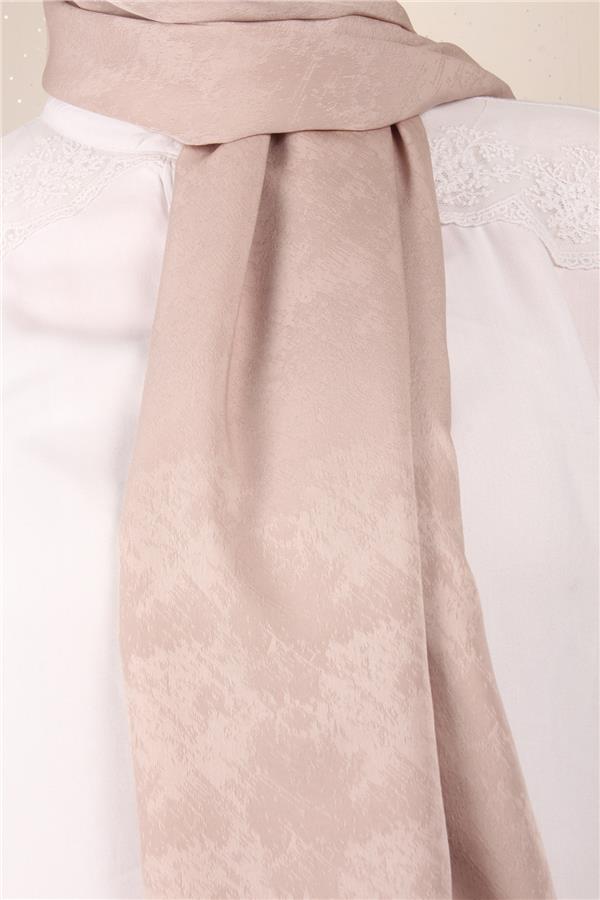 Armine Jakar Capri Şal 3108-3 Açık Vizon