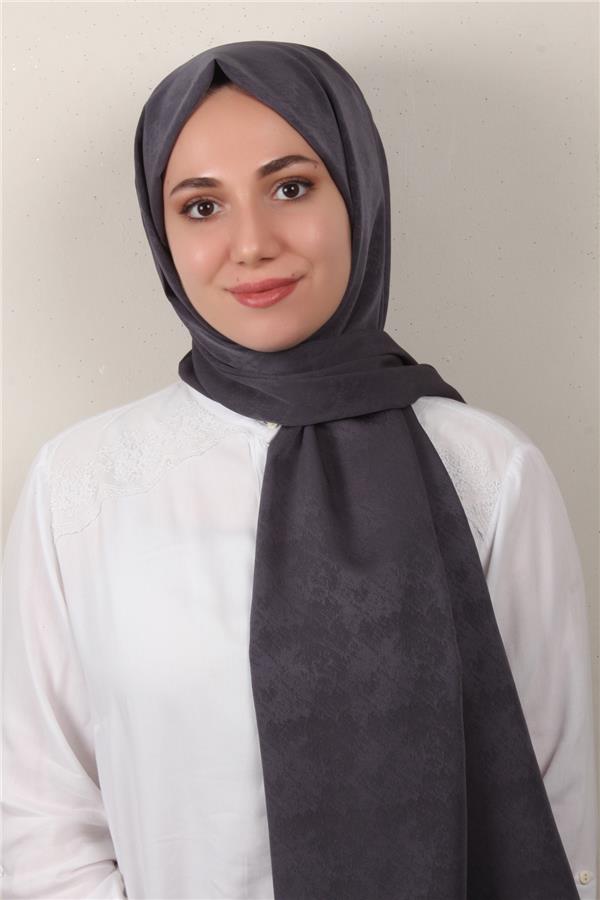 Armine Jakar Capri Şal 3108-5 Antrasit