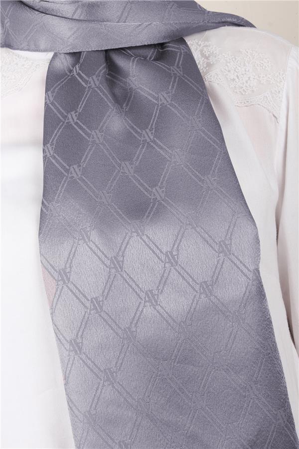 Armine Jakar İpeksi Şal 3106-1 Gri