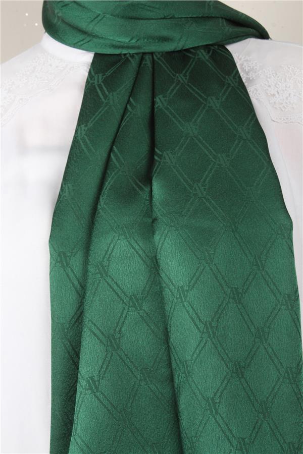 Armine Jakar İpeksi Şal 3106-11 Zümrüt