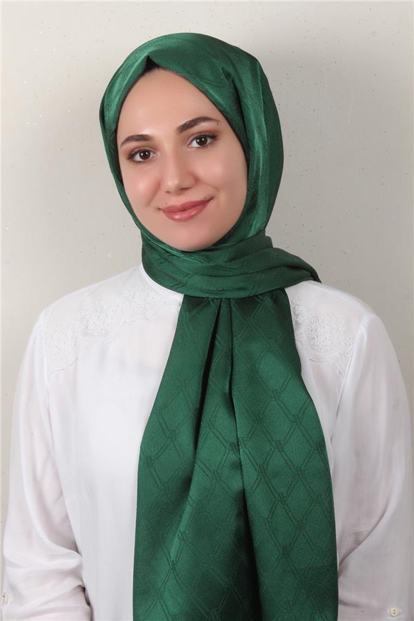 Armine Jakar İpeksi Şal 3106-11 Zümrüt