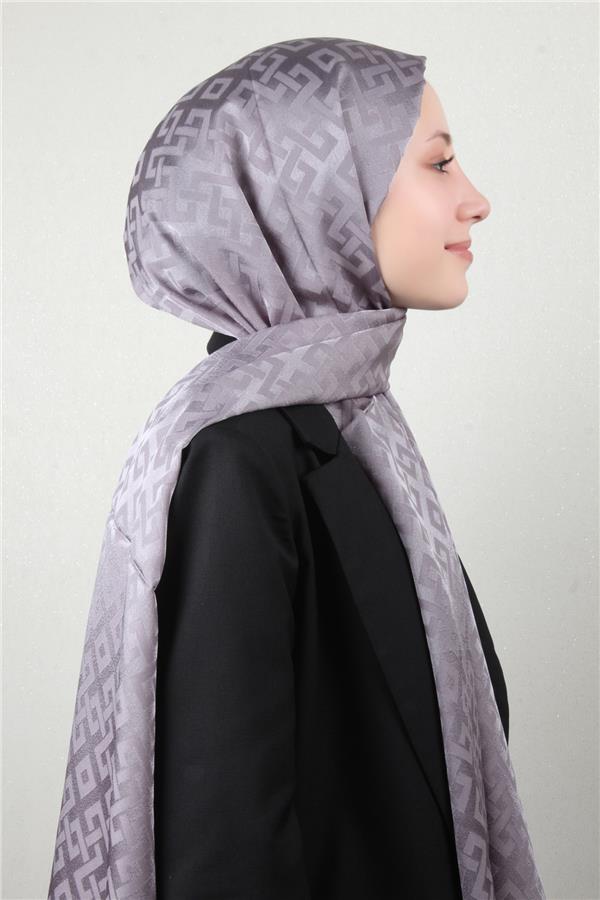 Armine Jakar İpeksi Şal 3110-9 Füme