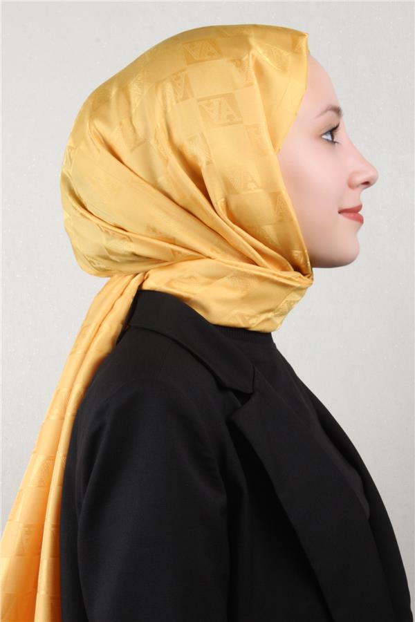 Armine Jakar İpeksi Şal 3113-8 Sarı
