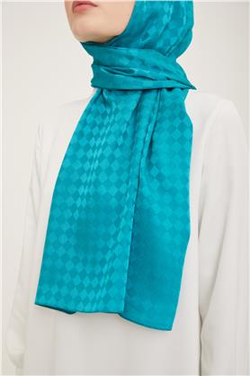 Armine Jakar İpeksi Şal Dama 3099-2 Cam Göbeği