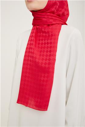 Armine Jakar İpeksi Şal Dama 3099-3 Pembe