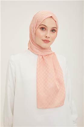 Armine Jakar İpeksi Şal Kaz Ayağı 3100-2 Pudra