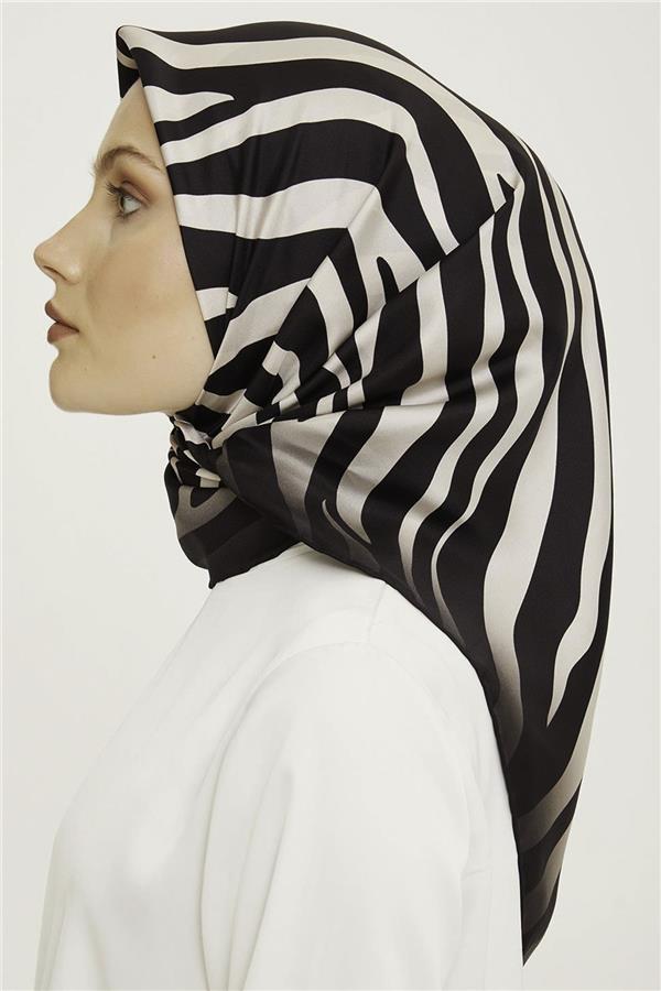 Armine Nostalji İpek Eşarp 8274-01